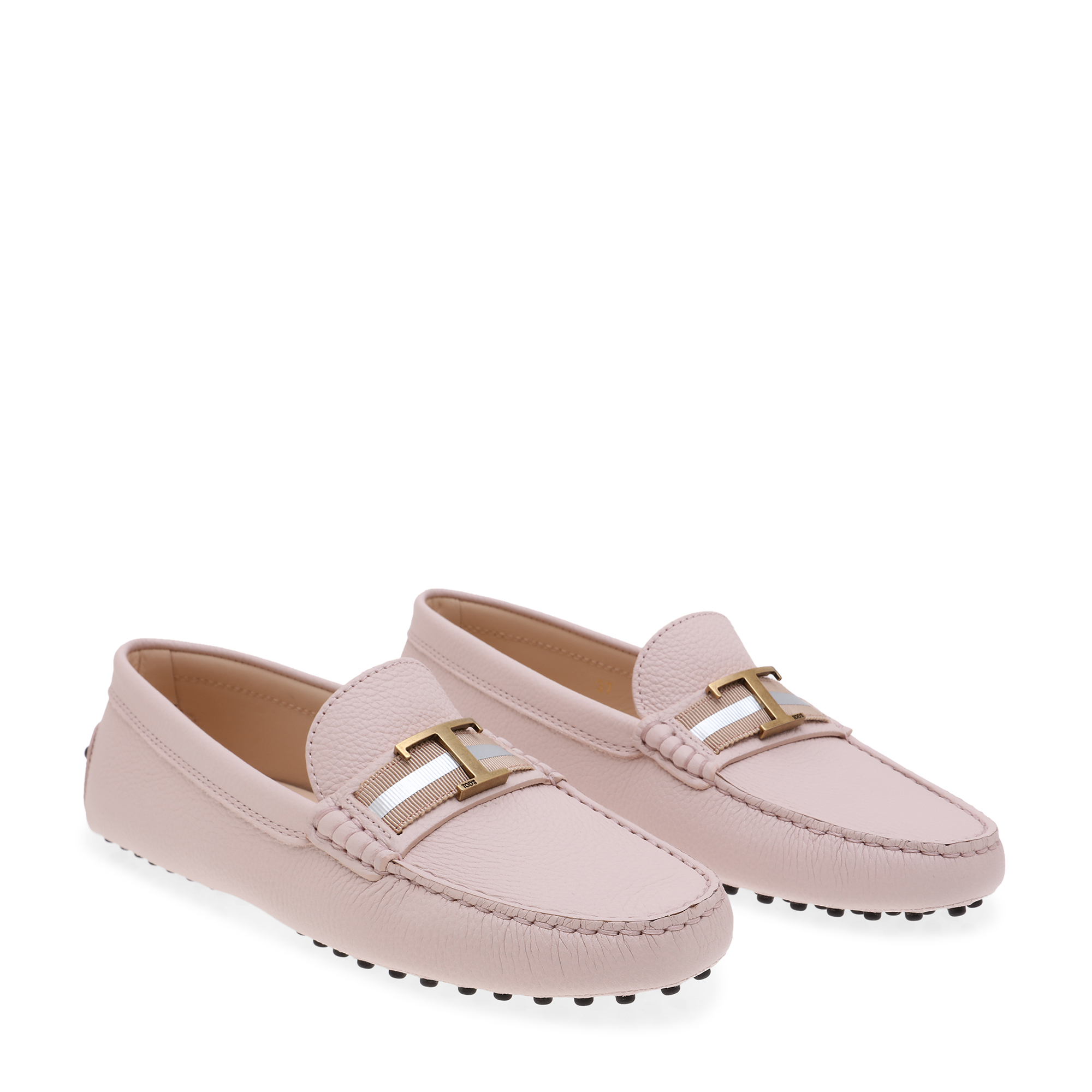 

Gommino leather driving shoes, Pink