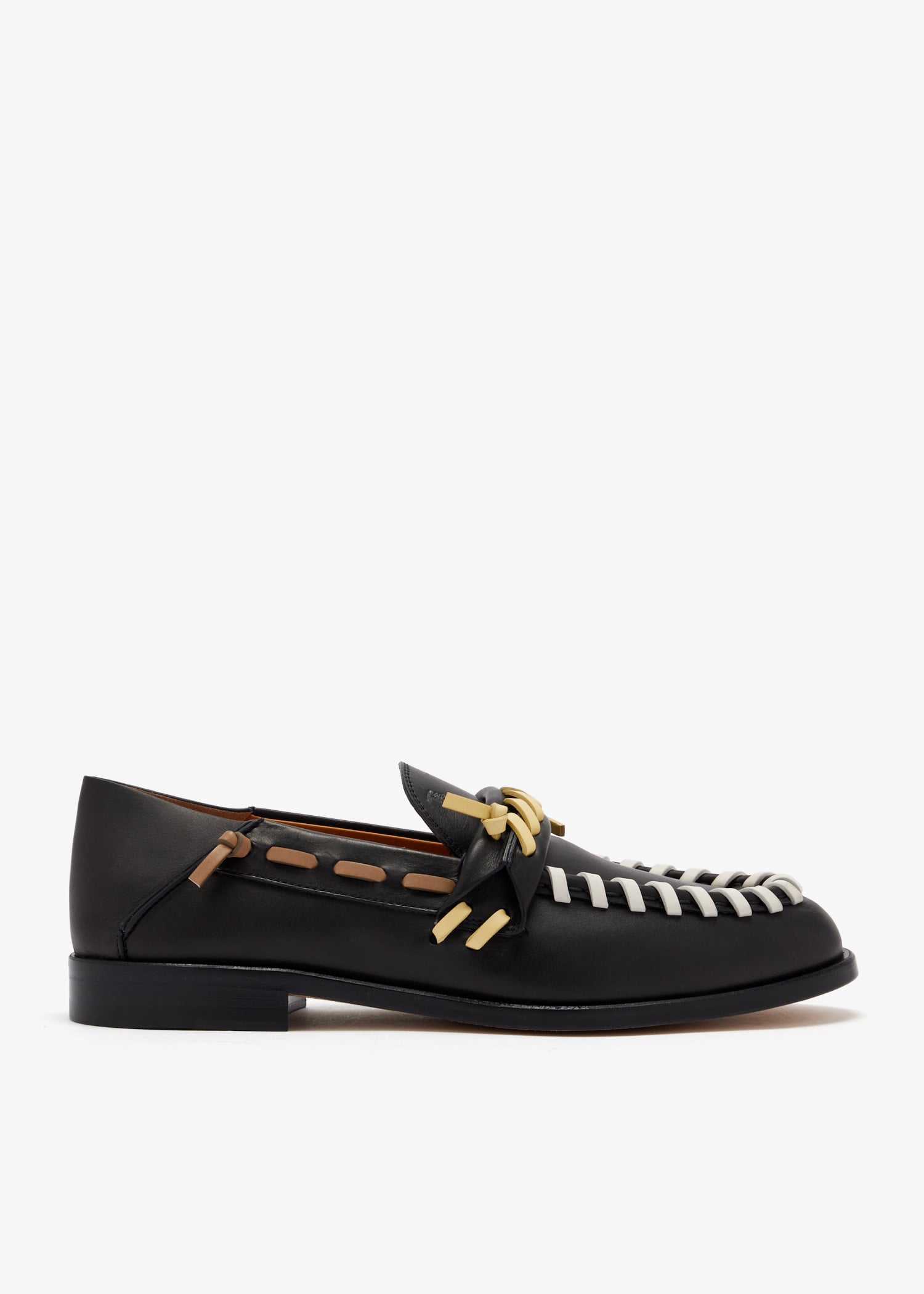 

Leather loafers, Black