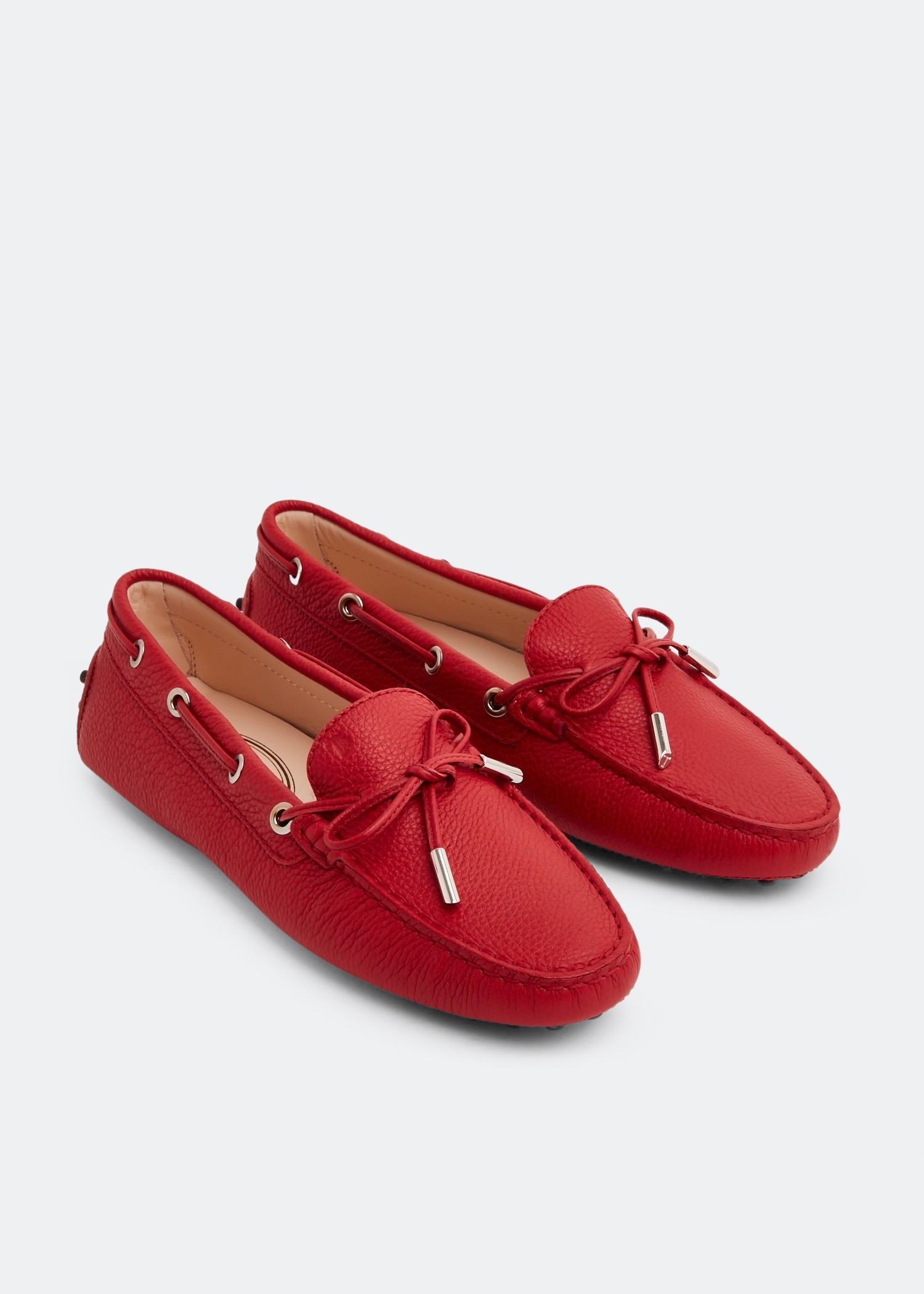 Women's red new arrivals loafer shoes