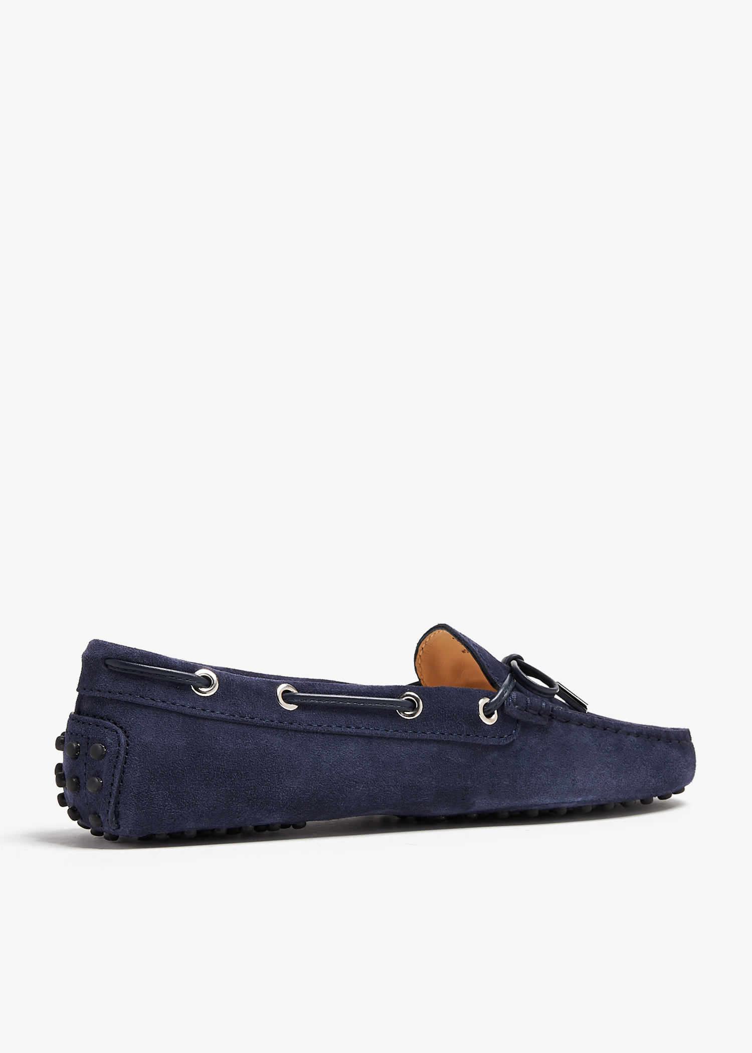 Navy driving loafers sales