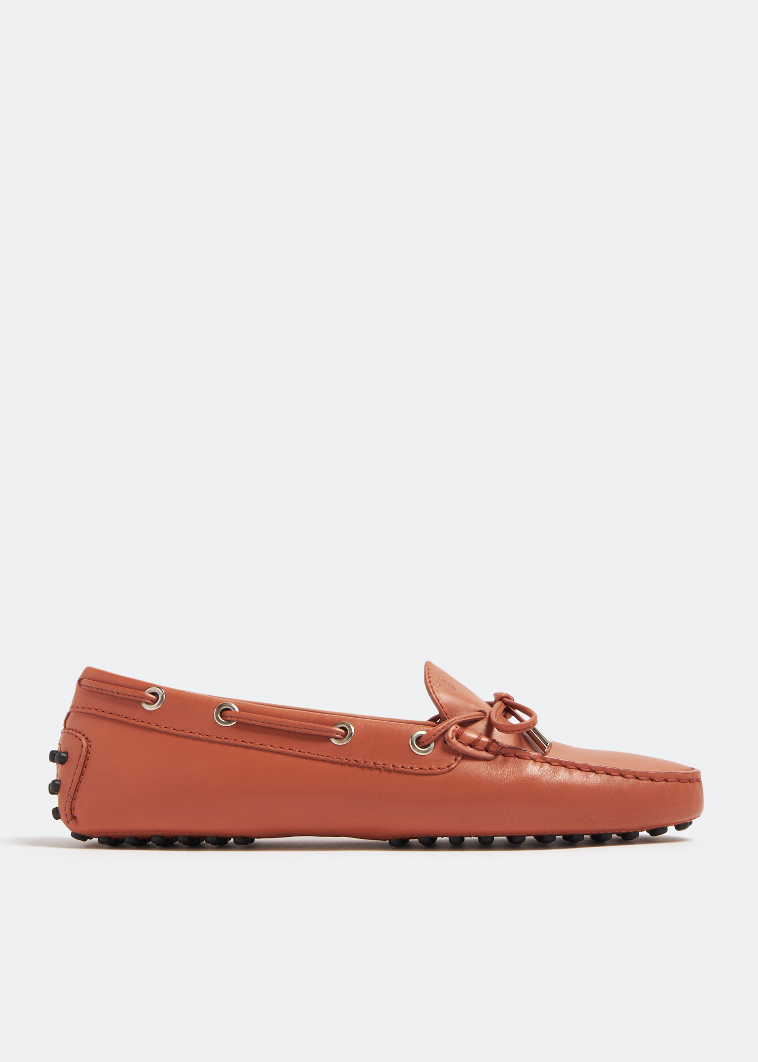 

Gommino bow loafers, Orange