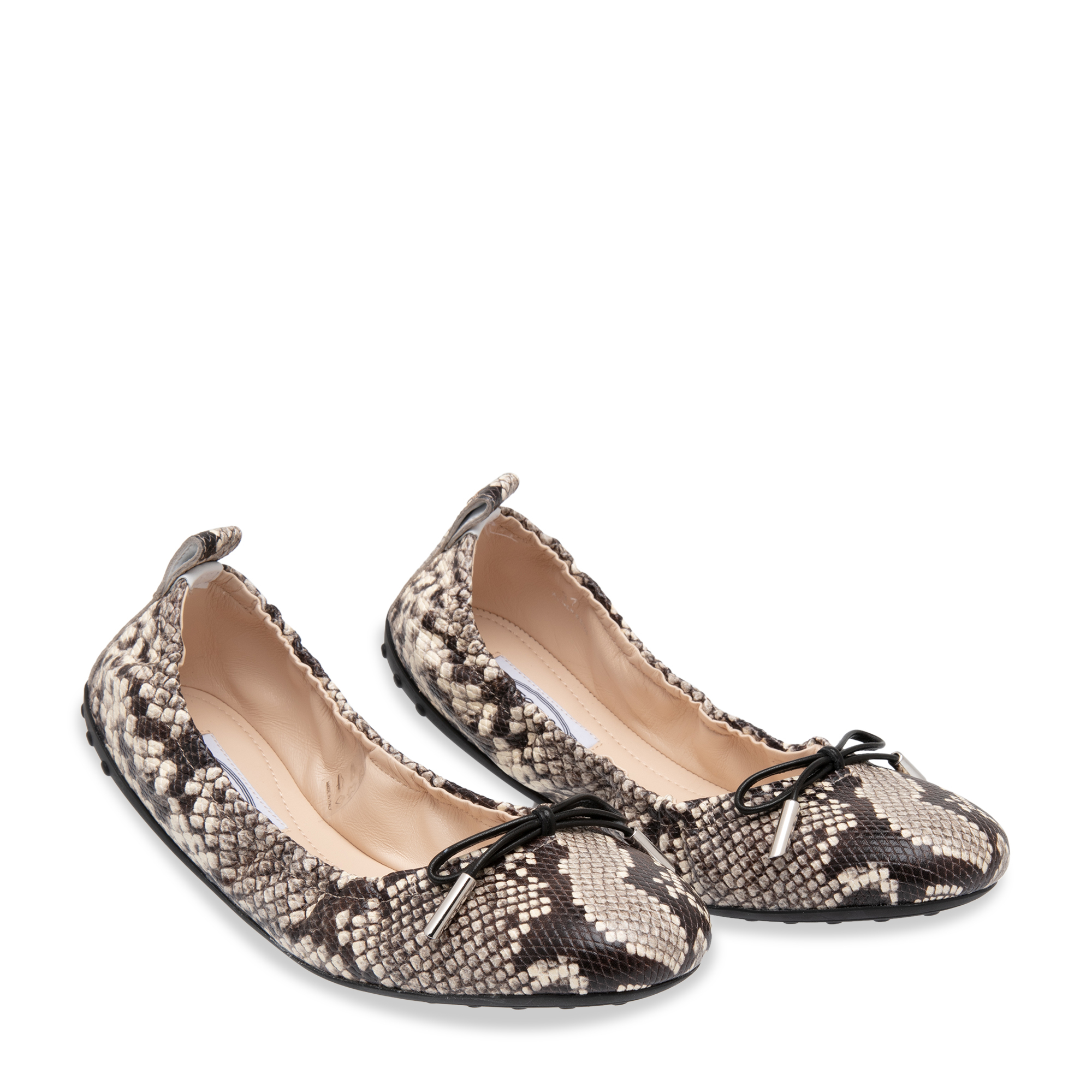 

Leather ballerinas, Animal print