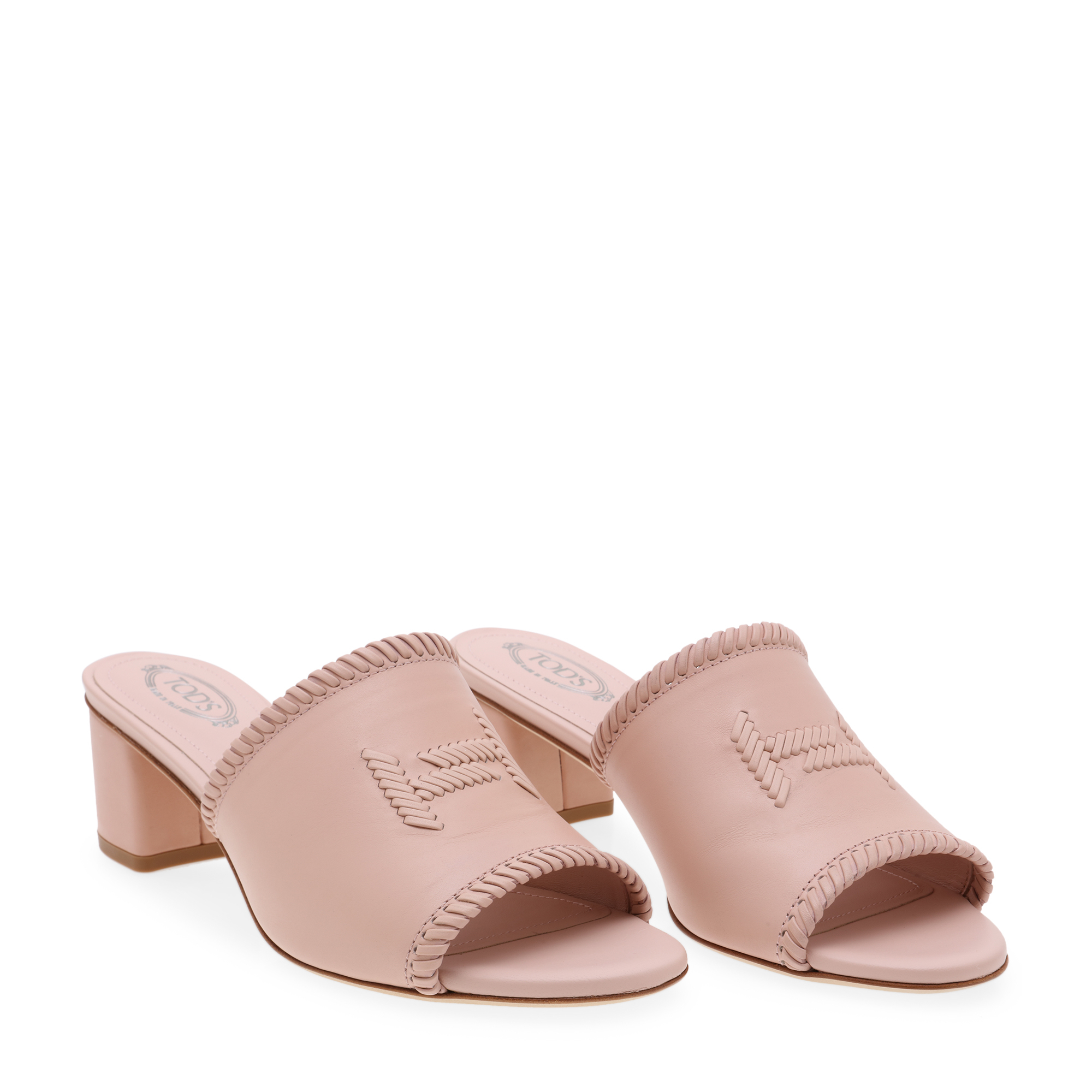 

Leather sandals, Beige