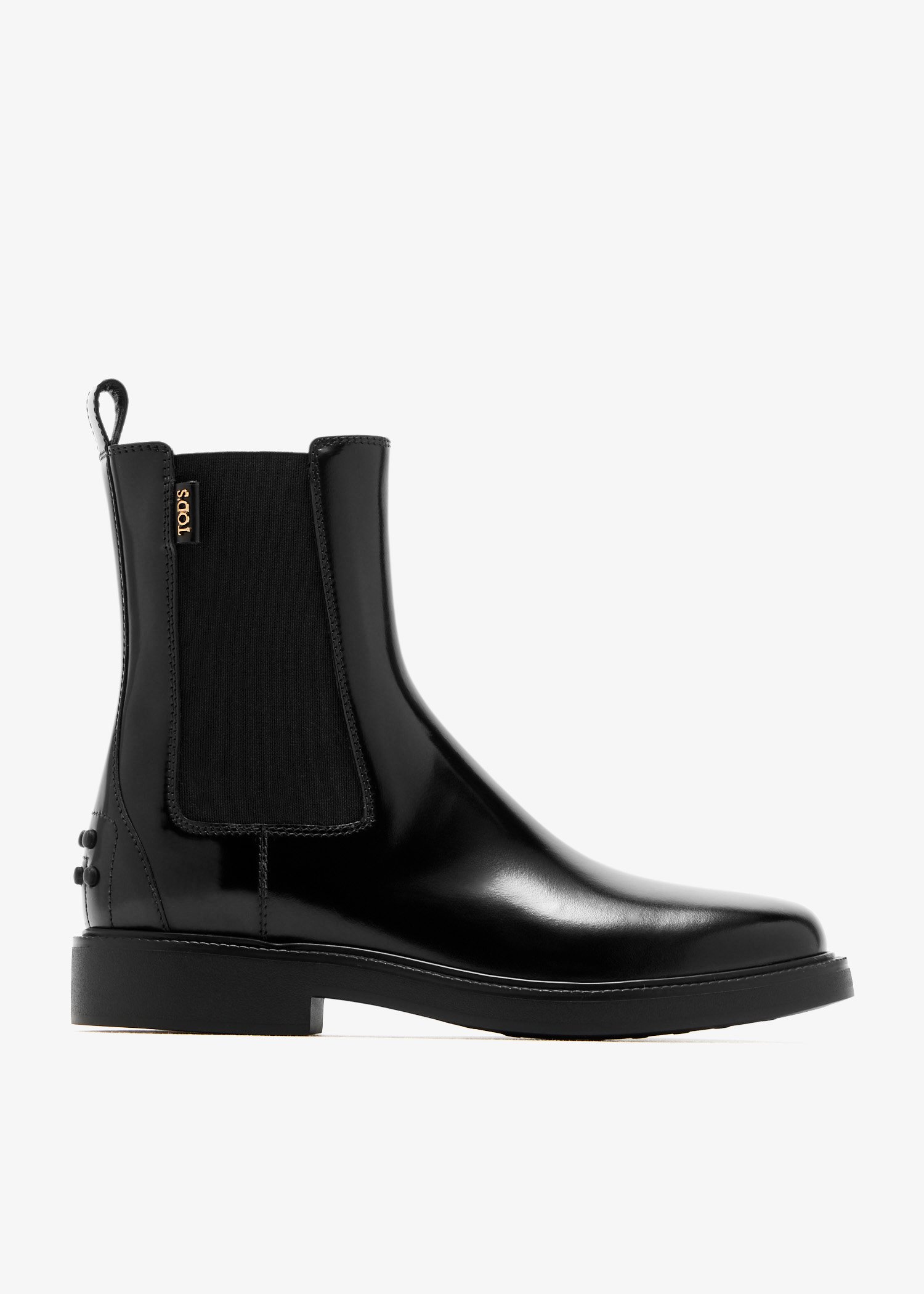 

Leather Chelsea boots, Black