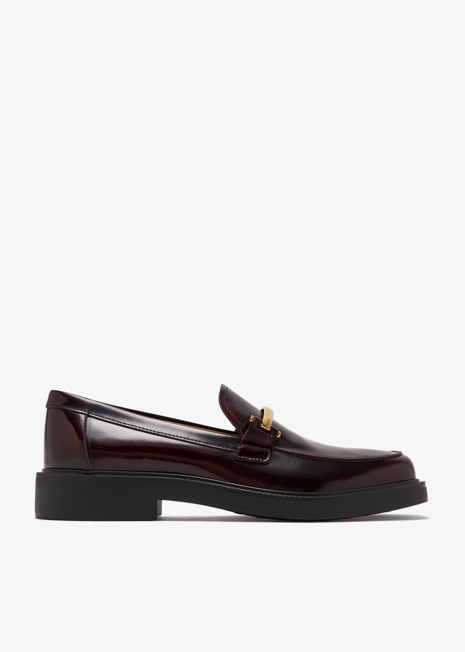 

Leather loafers, Burgundy