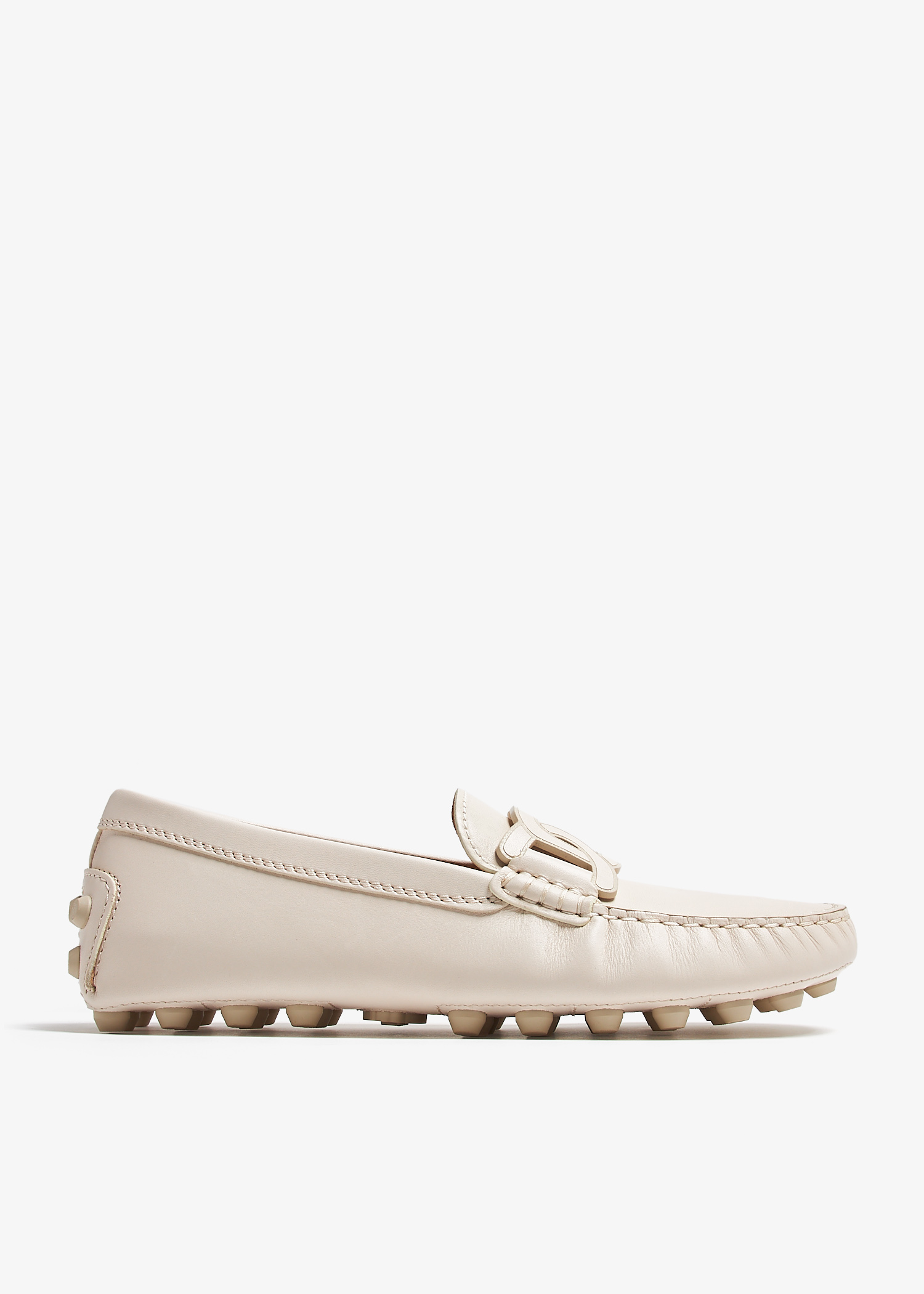 

Kate Gommino Bubble loafers, Cream