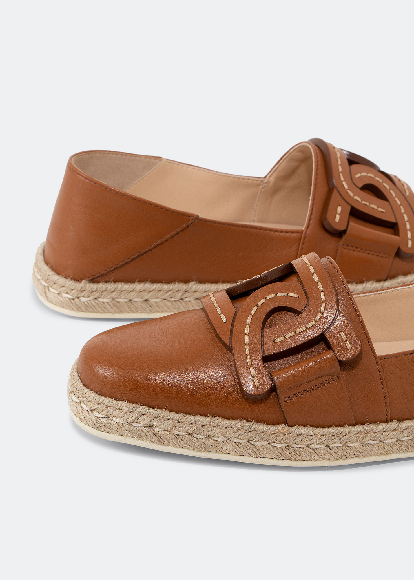 

Slip-on espadrilles, Brown
