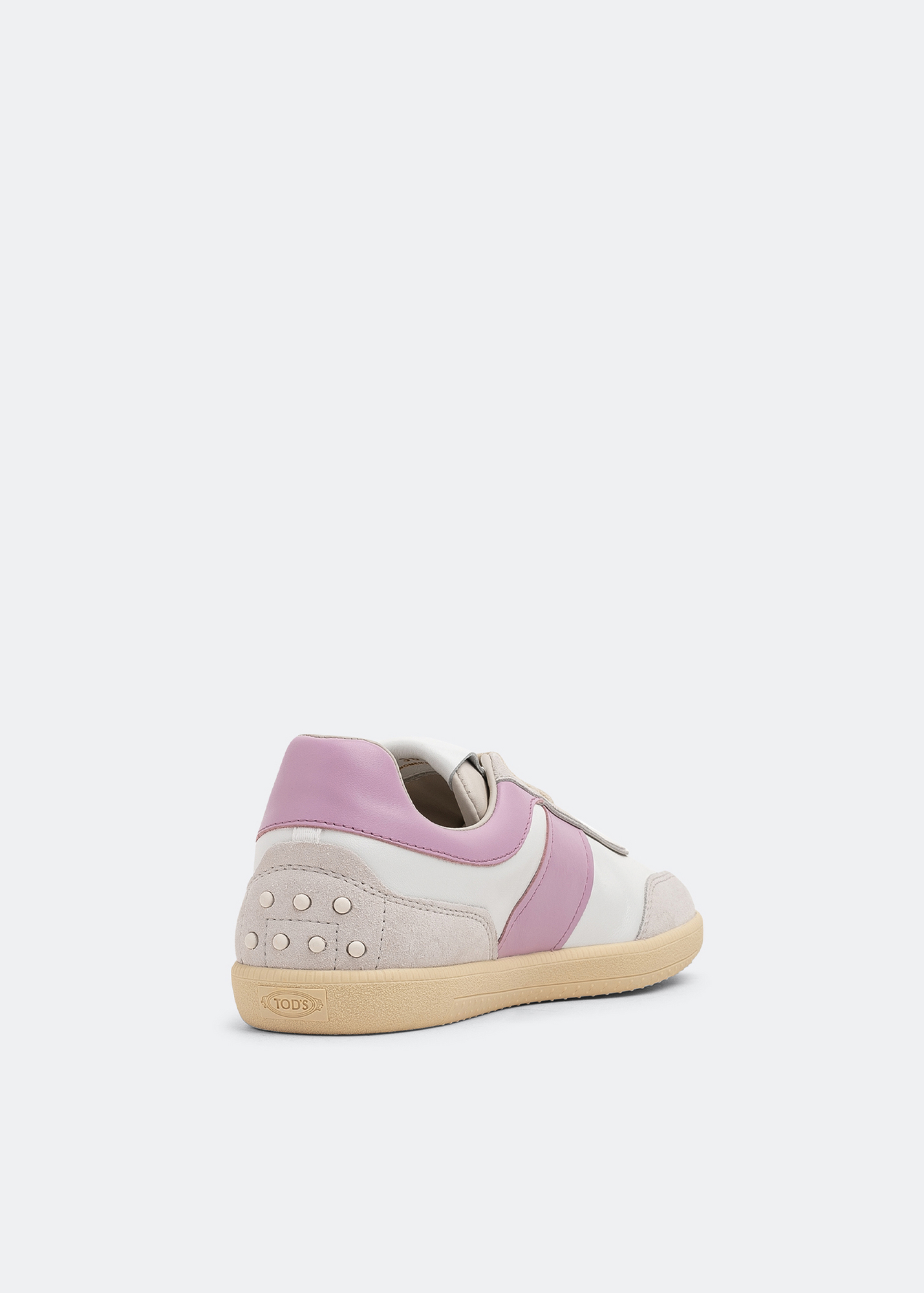

Tabs leather sneakers, White