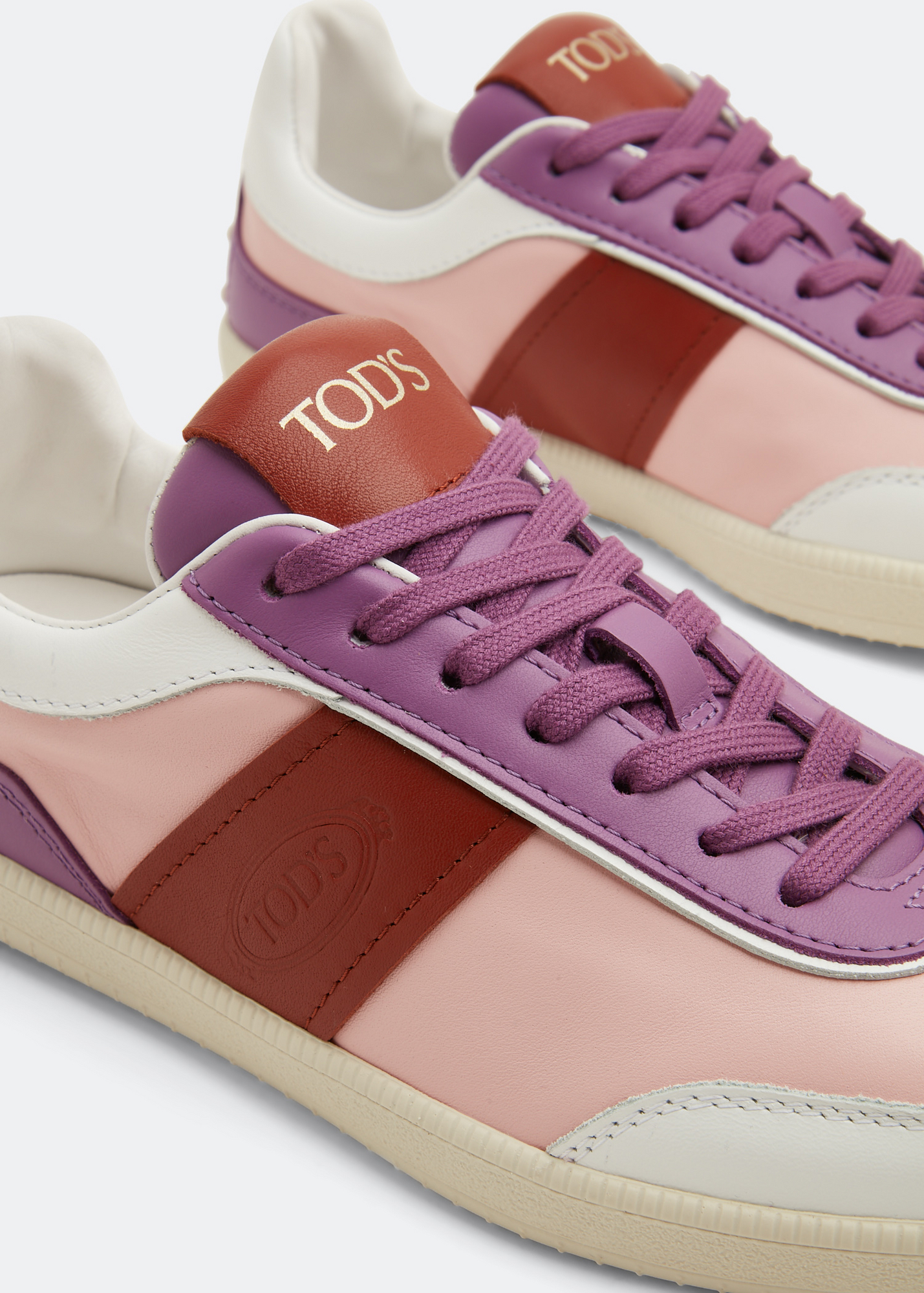 

Tabs leather sneakers, Multi-coloured