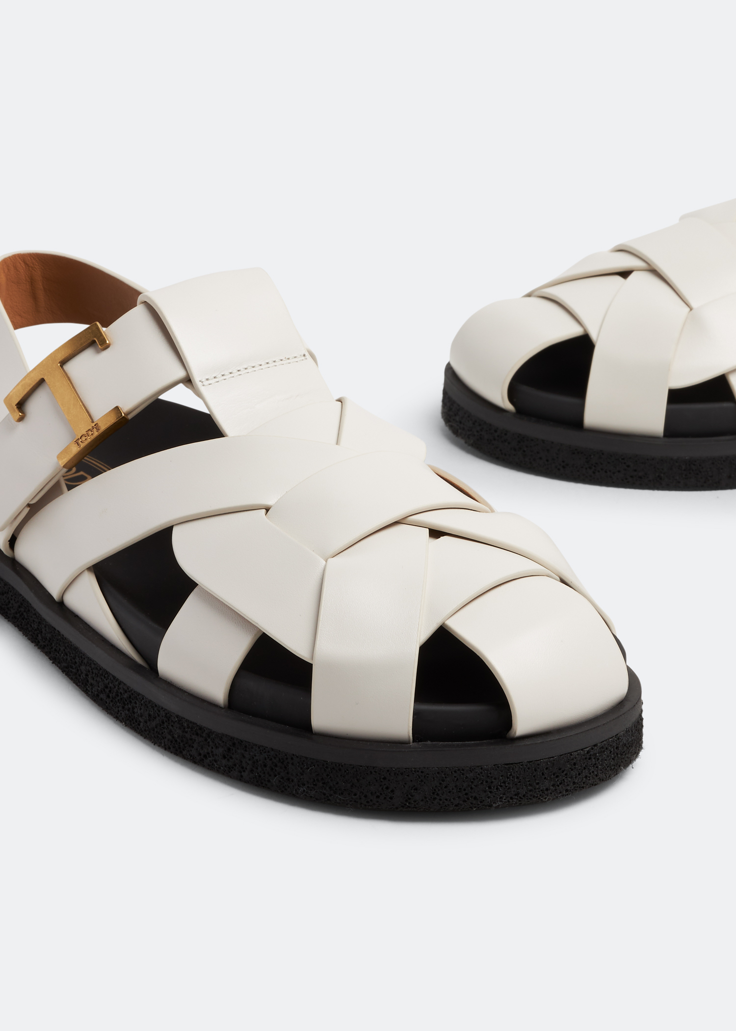 

T Timeless sandals, White