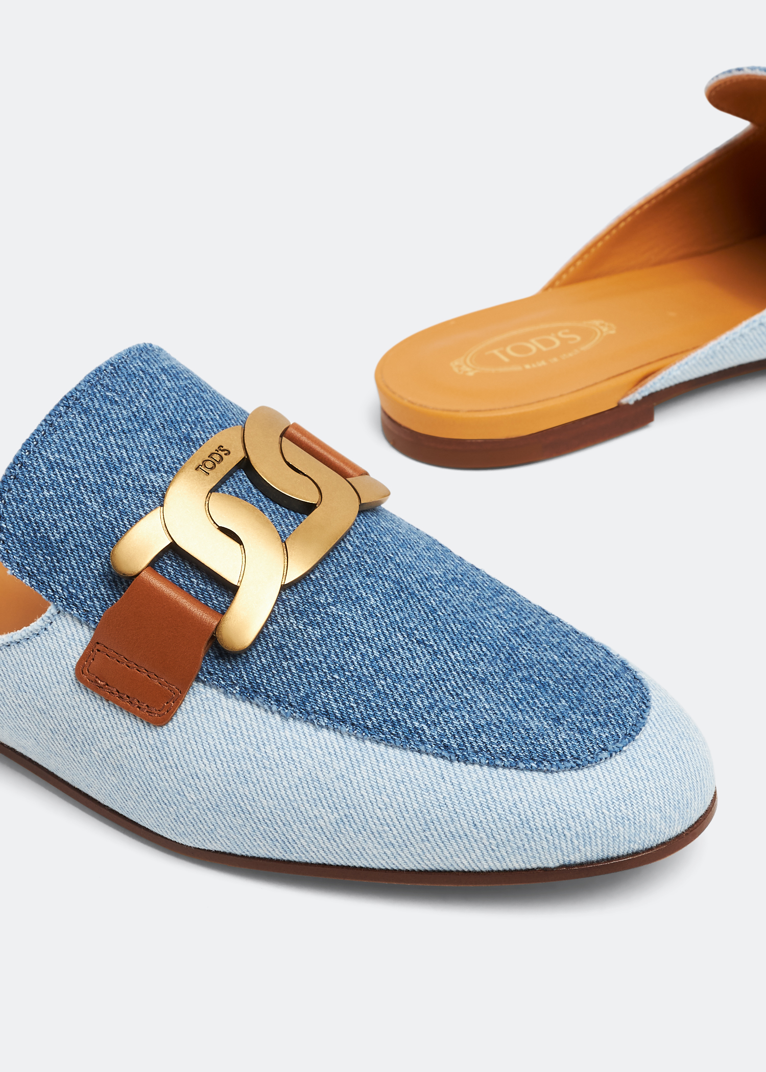 

Kate mules, Blue