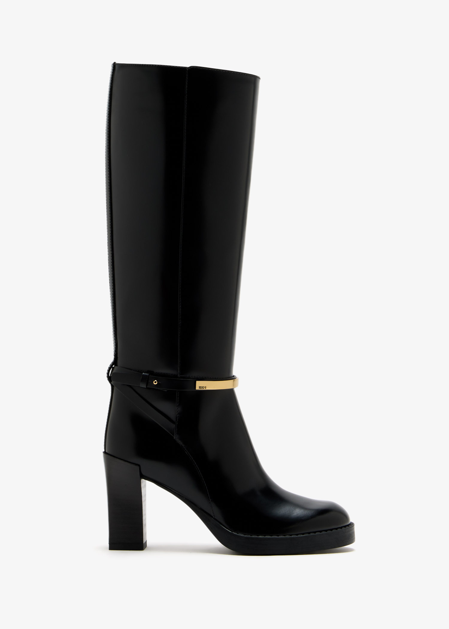 

Leather boots, Black