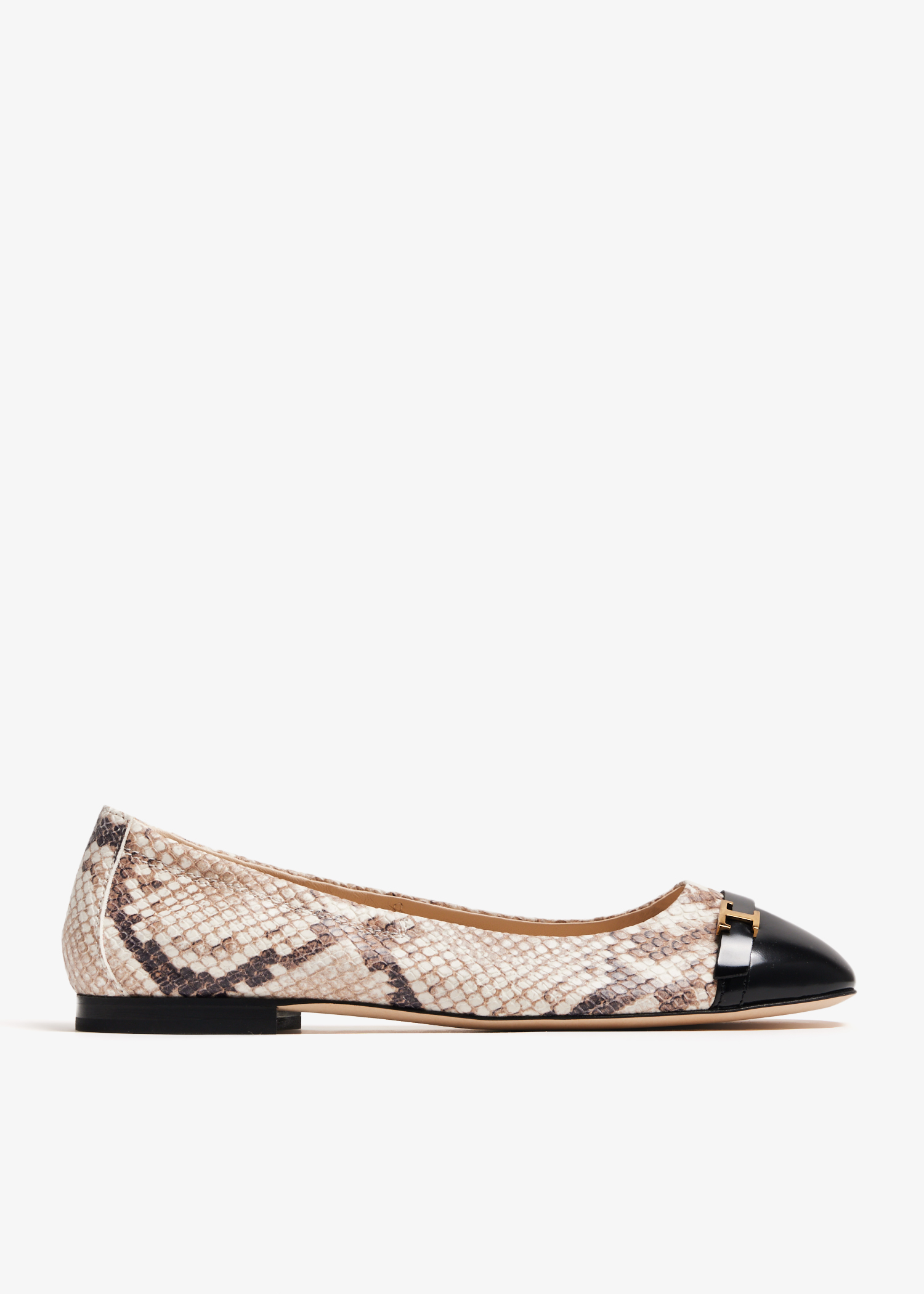 

Leather ballerinas, Animal print