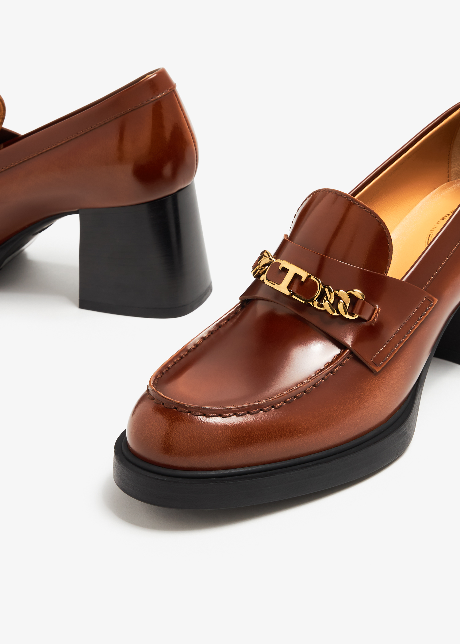Chunky platform loafers women's deals