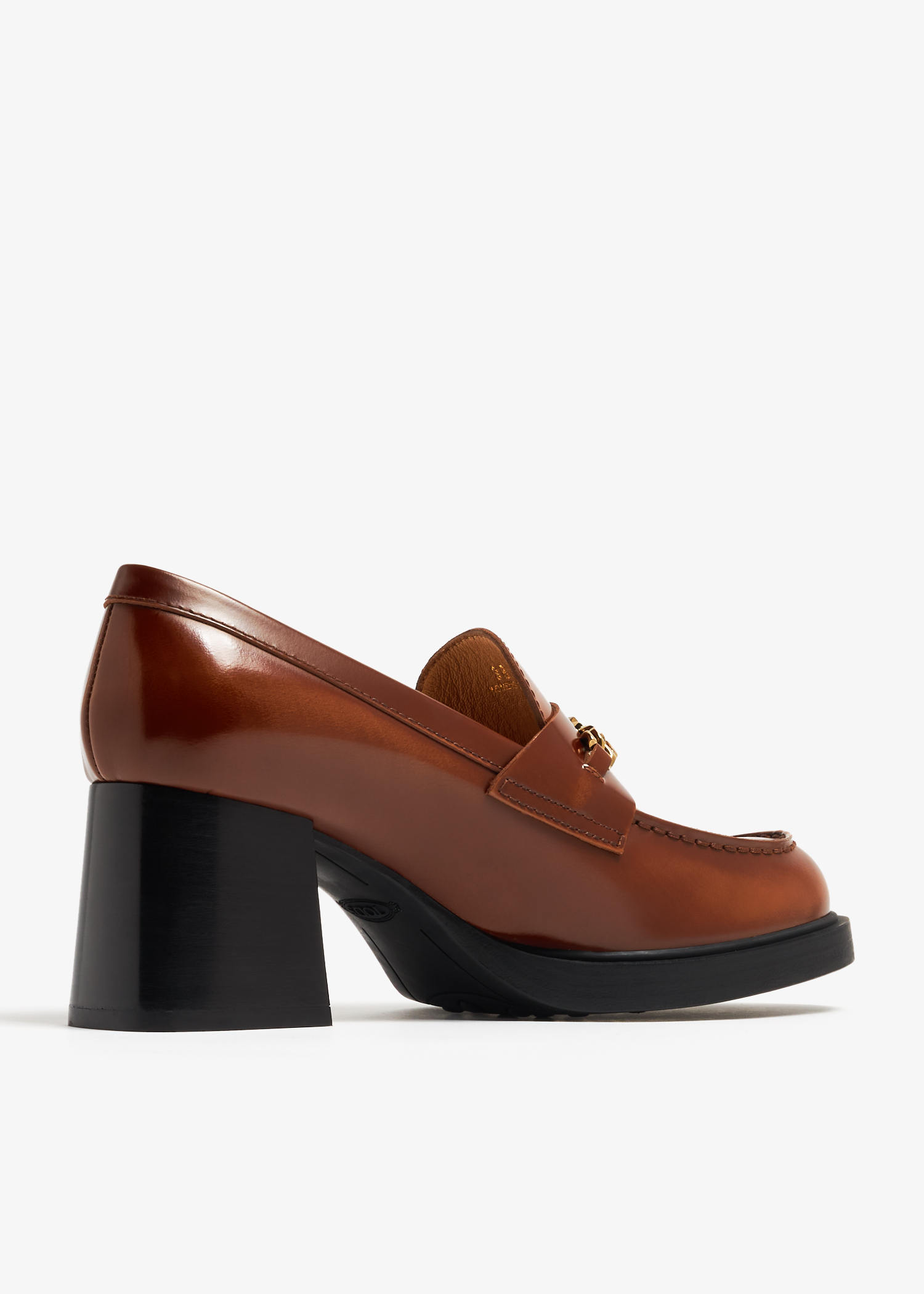 Tod s Heeled loafers for Women Brown in KSA Level Shoes