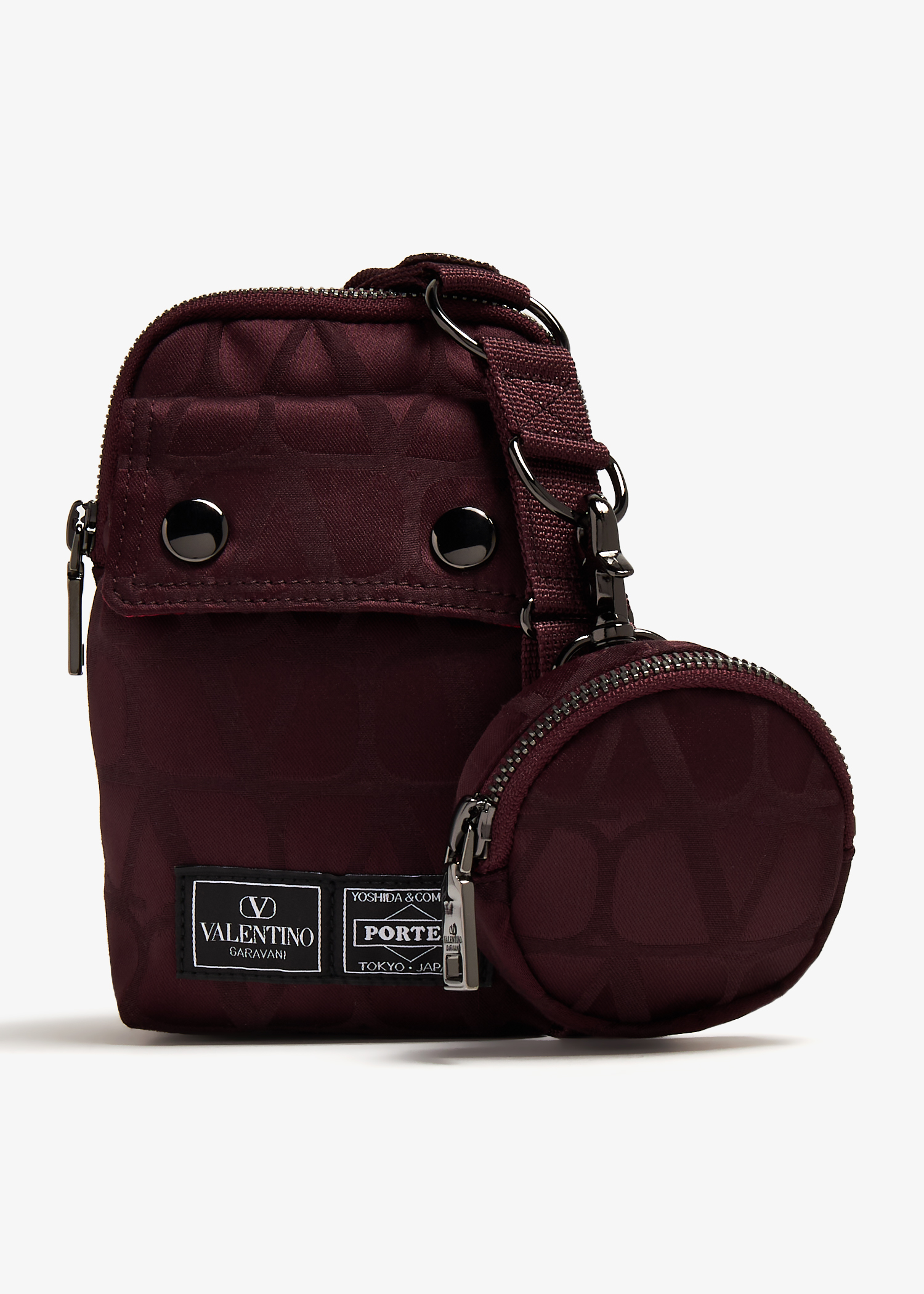 

x PORTER shoulder pouch bag, Burgundy