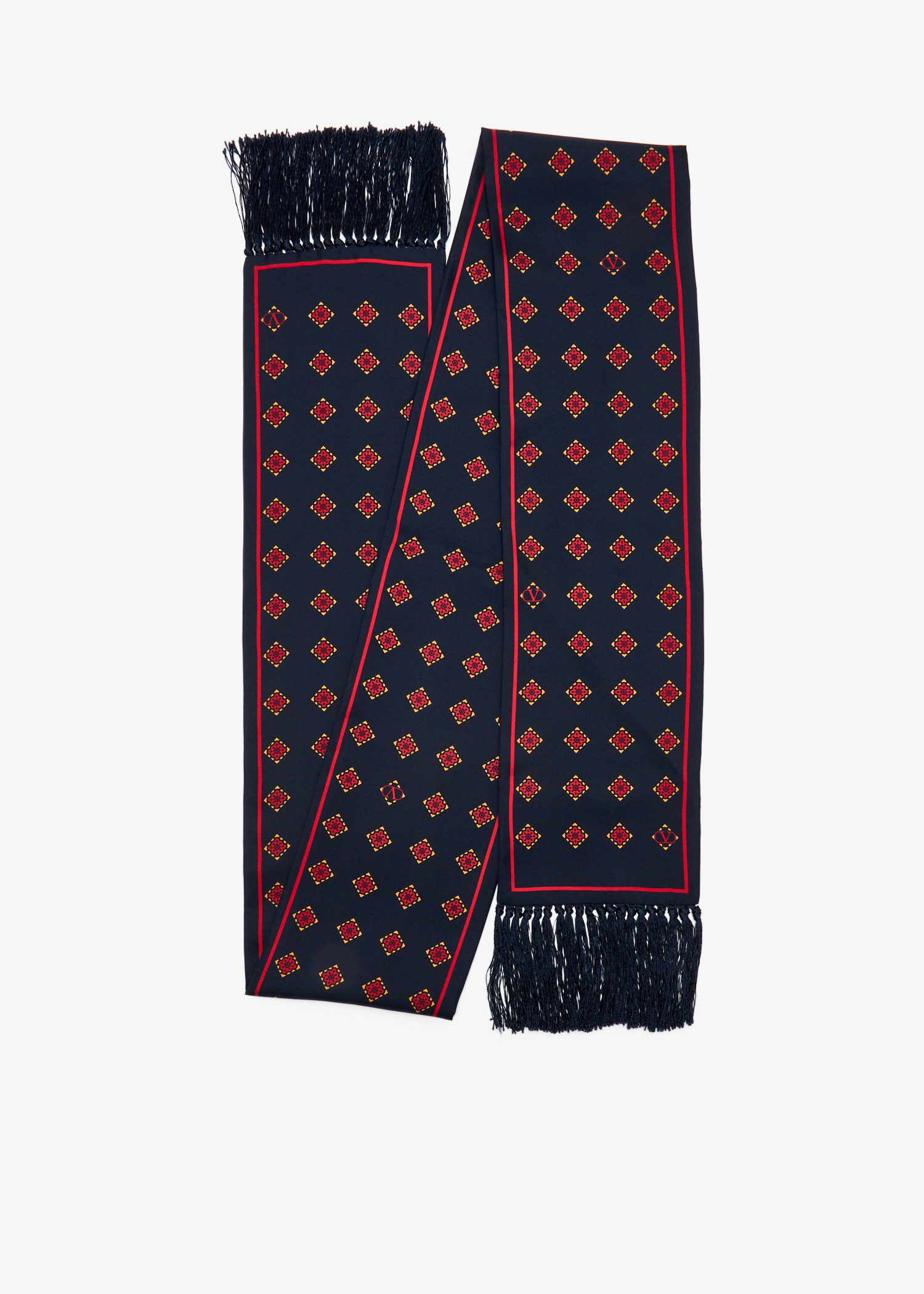 

Opticool silk bandeau scarf, Printed