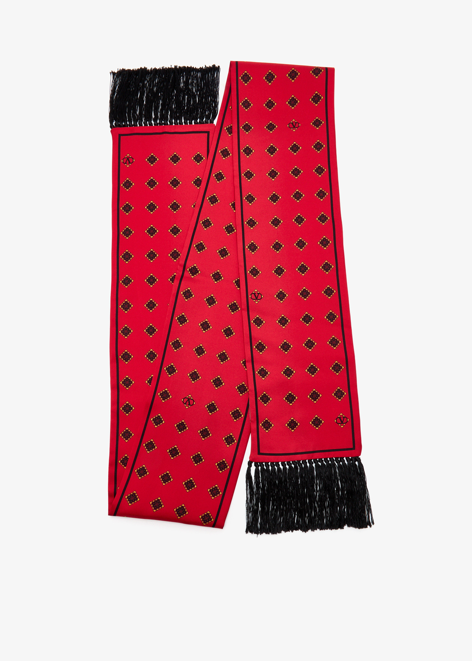 

Opticool silk bandeau scarf, Printed