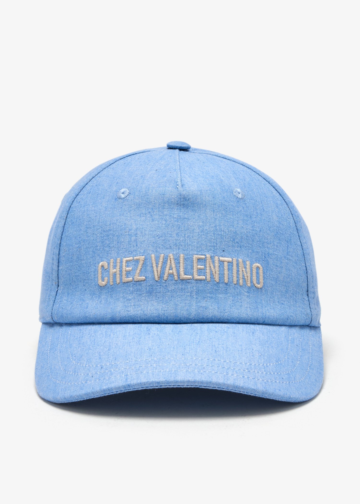 

Chez Valentino baseball hat, Blue