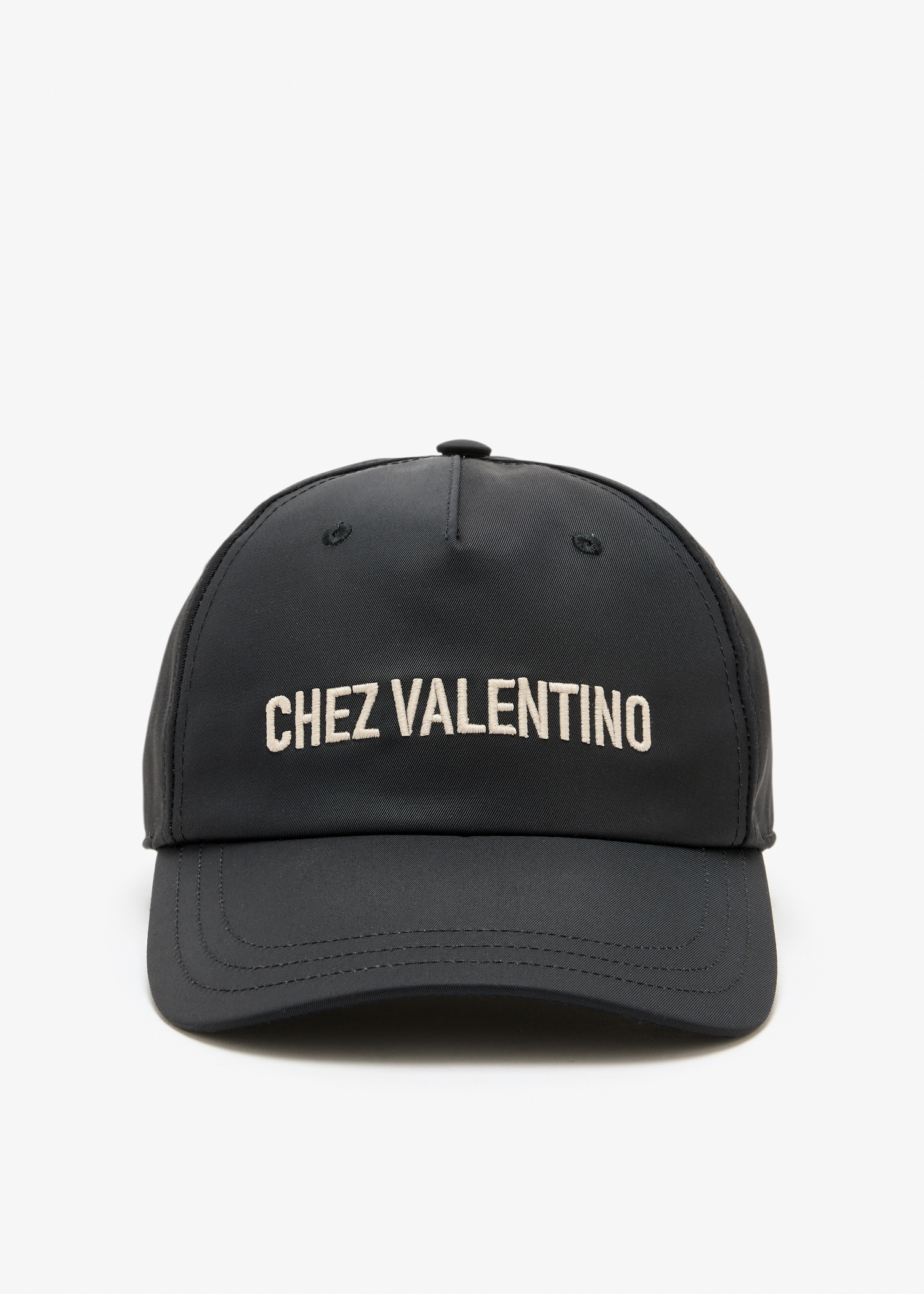 

Chez Valentino baseball hat, Black