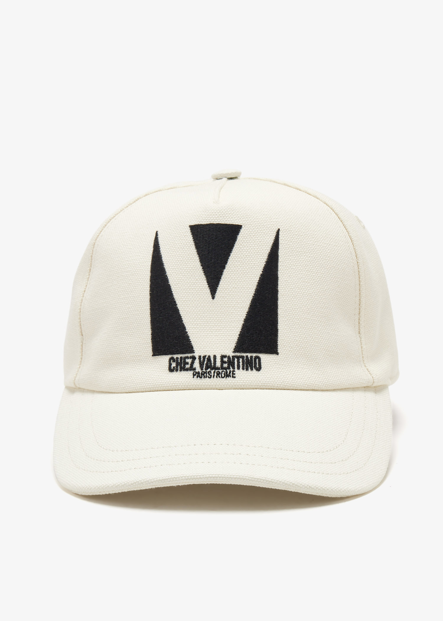 

Chez Valentino baseball cap, White
