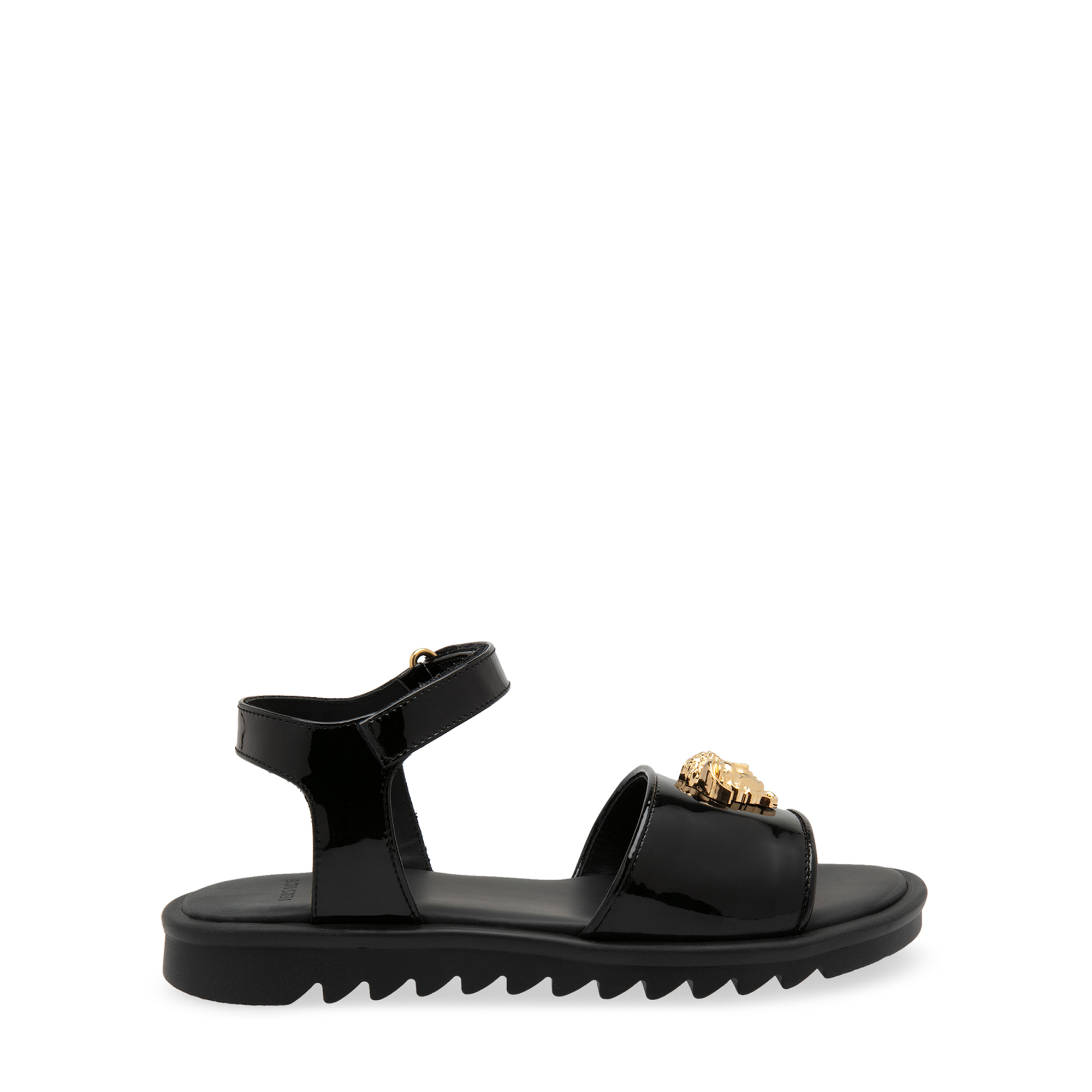 

Leather sandals, Black