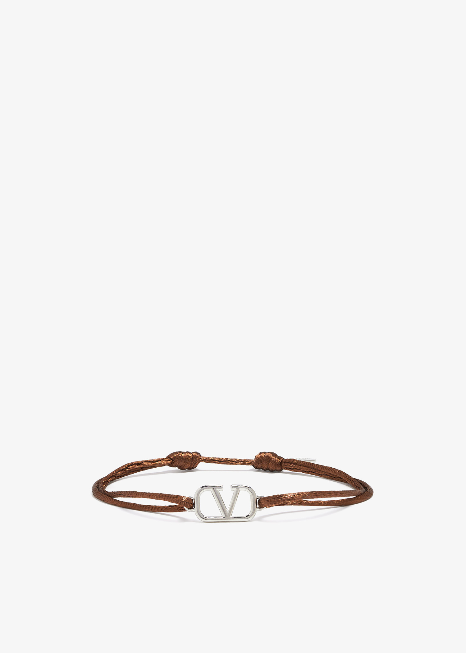 

VLogo Signature bracelet, Brown