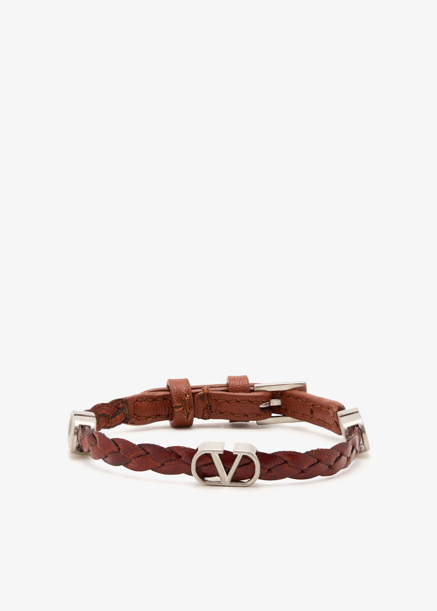 

VLogo Signature bracelet, Brown