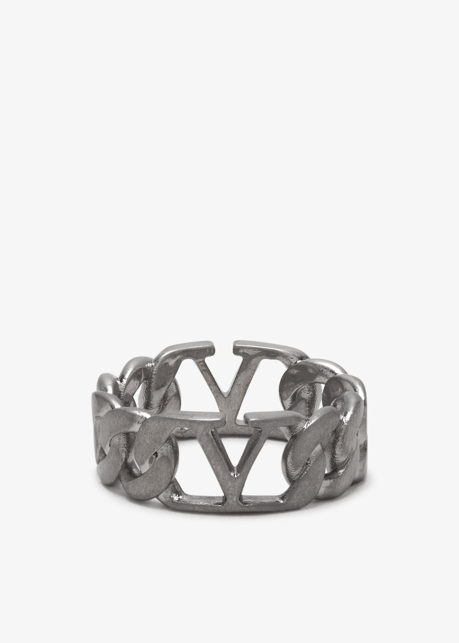 

VLogo Signature ring, Silver