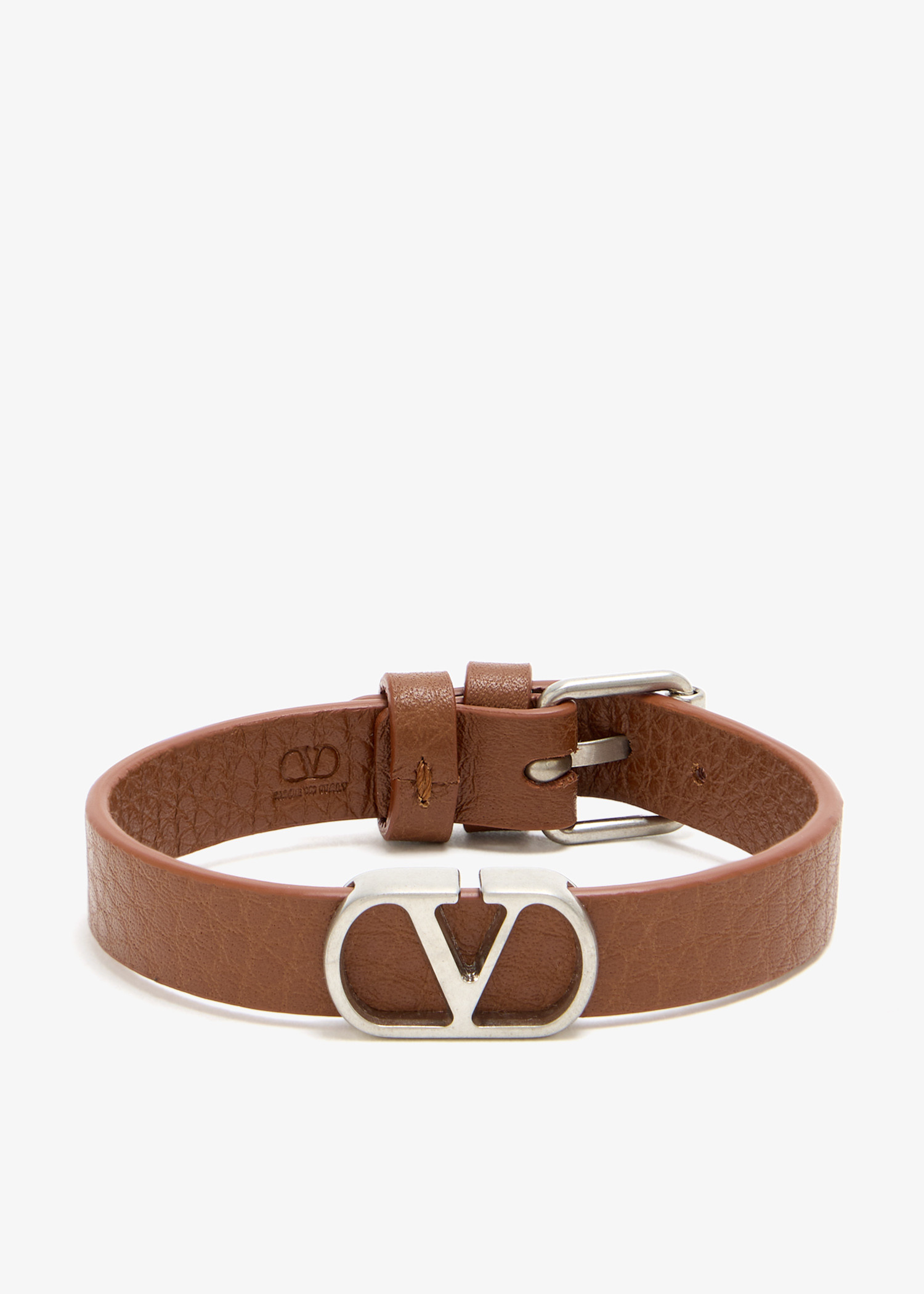 

VLogo Signature bracelet, Brown