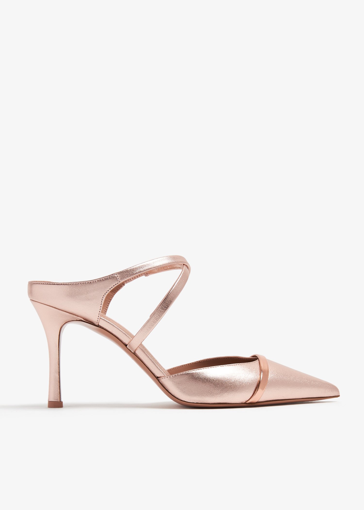 

Yoana 80 mules, Metallic