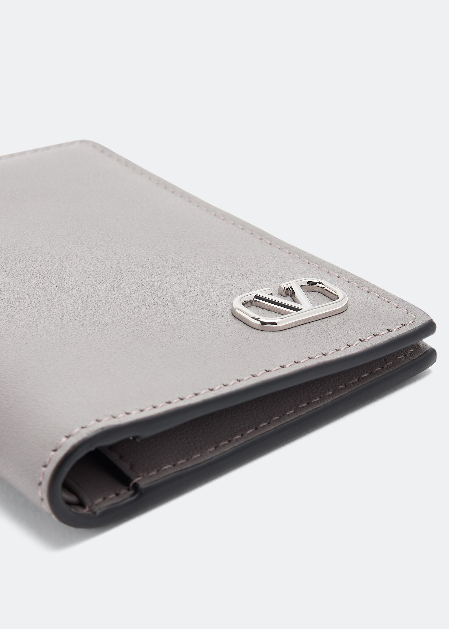 

Mini VLogo Signature card case, Grey