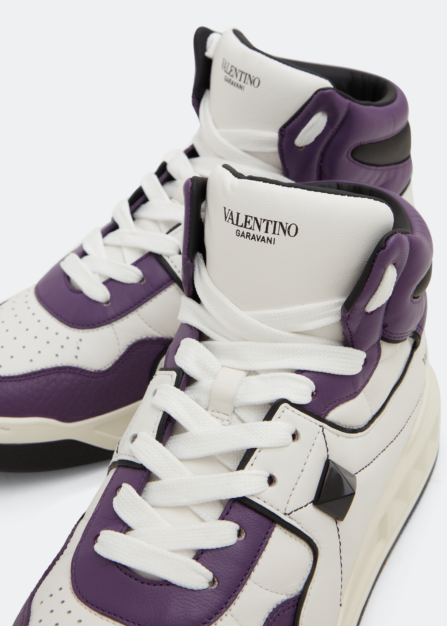 

One Stud mid-top sneakers, Purple