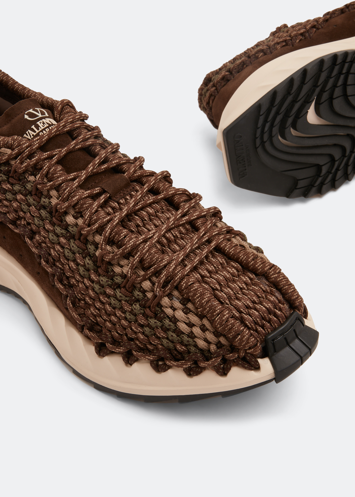 

Outdoor Crochet sneakers, Brown