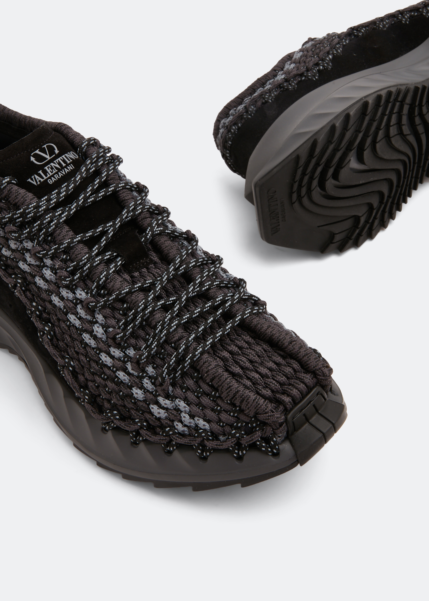 

Outdoor Crochet sneakers, Black