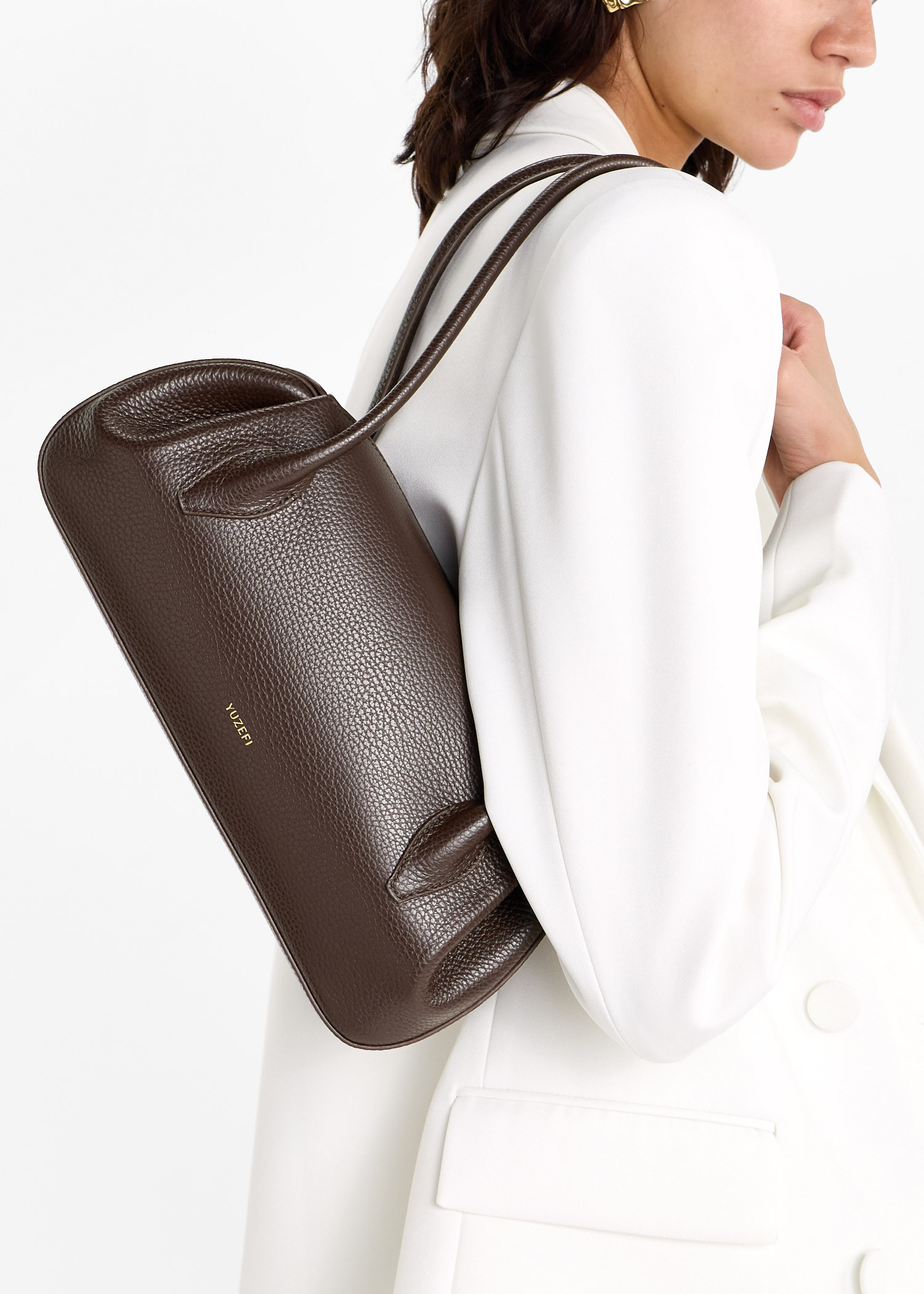 

Oyster shoulder bag, Brown