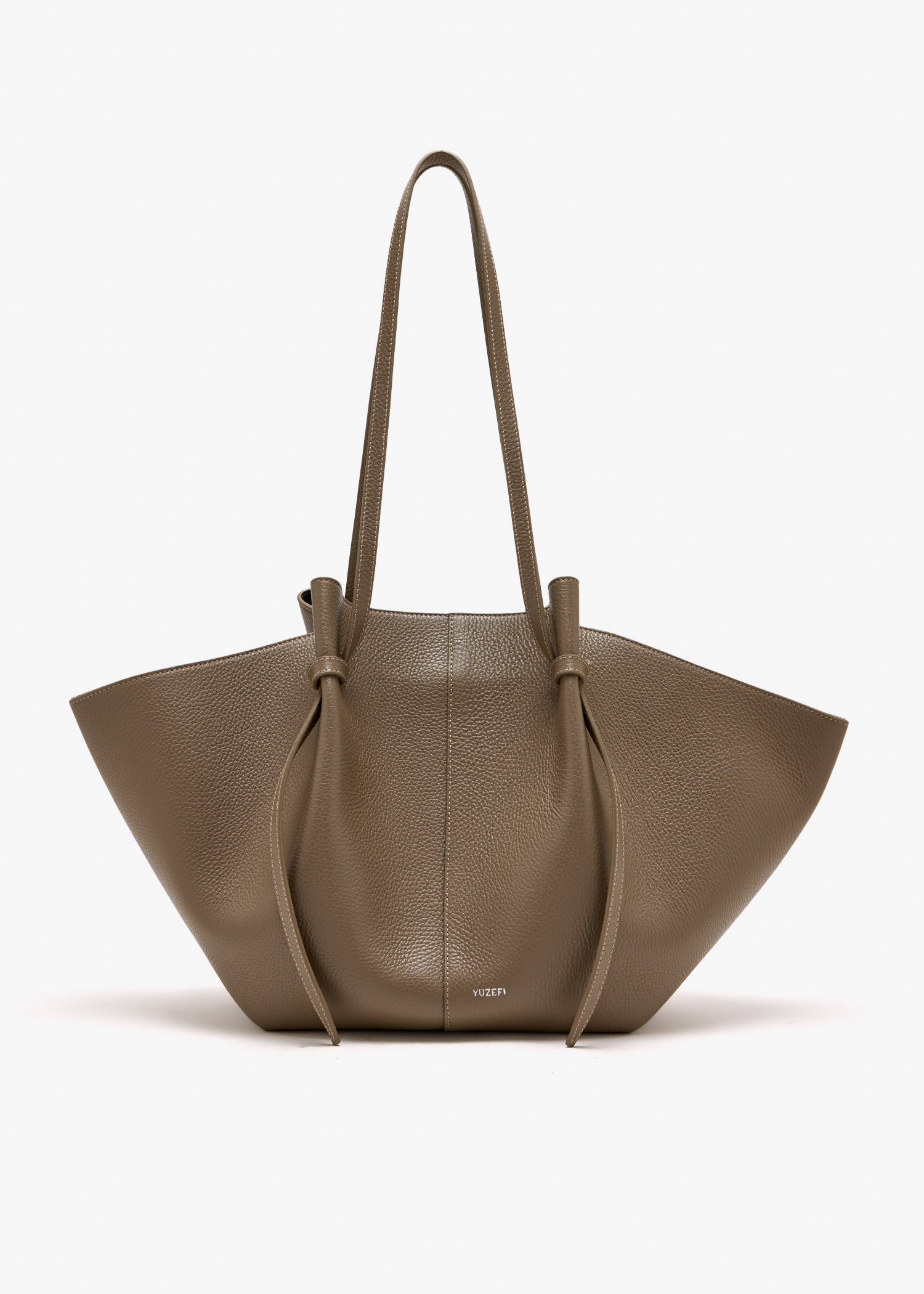 

Large Mochi tote bag, Taupe