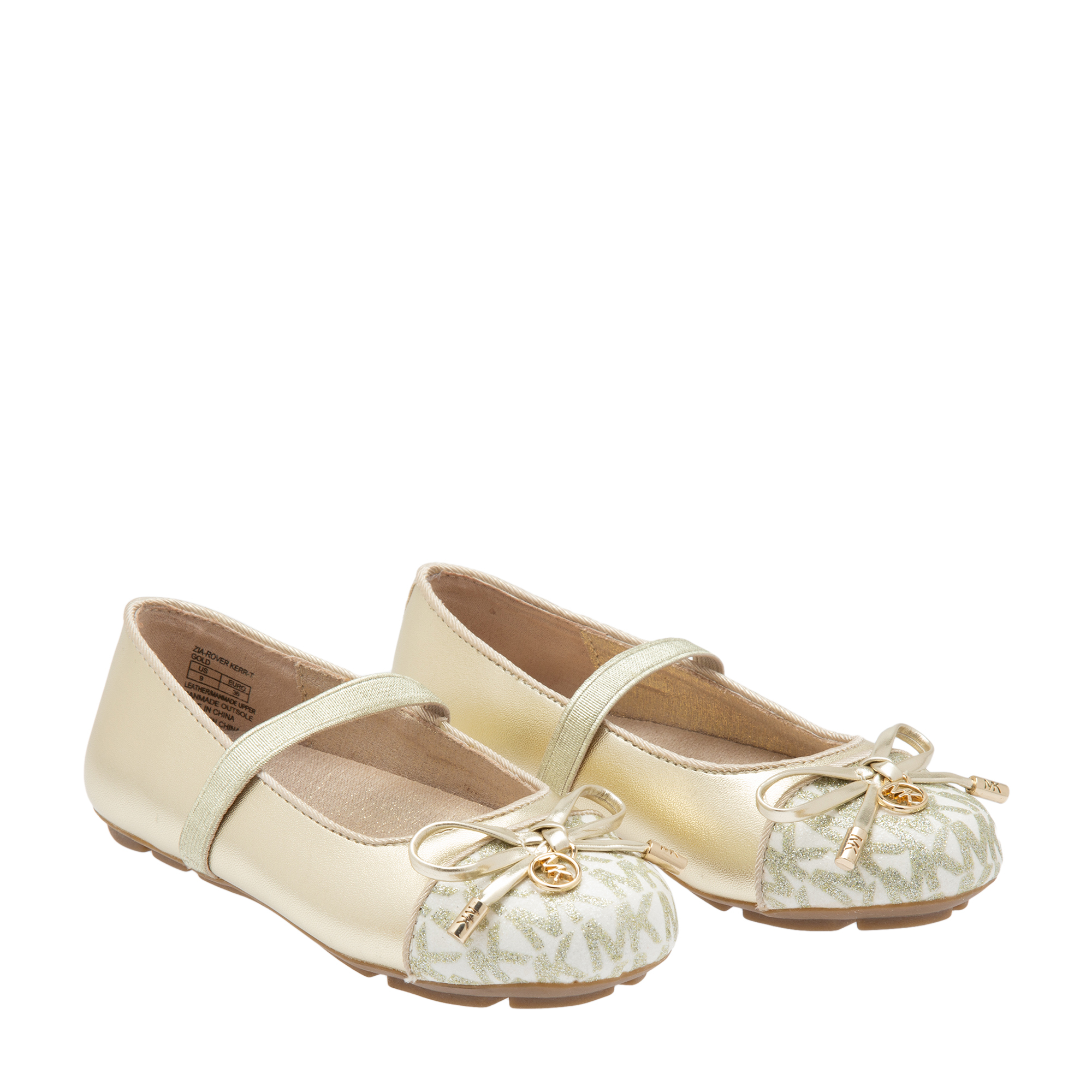 

Rover ballet flats, Gold
