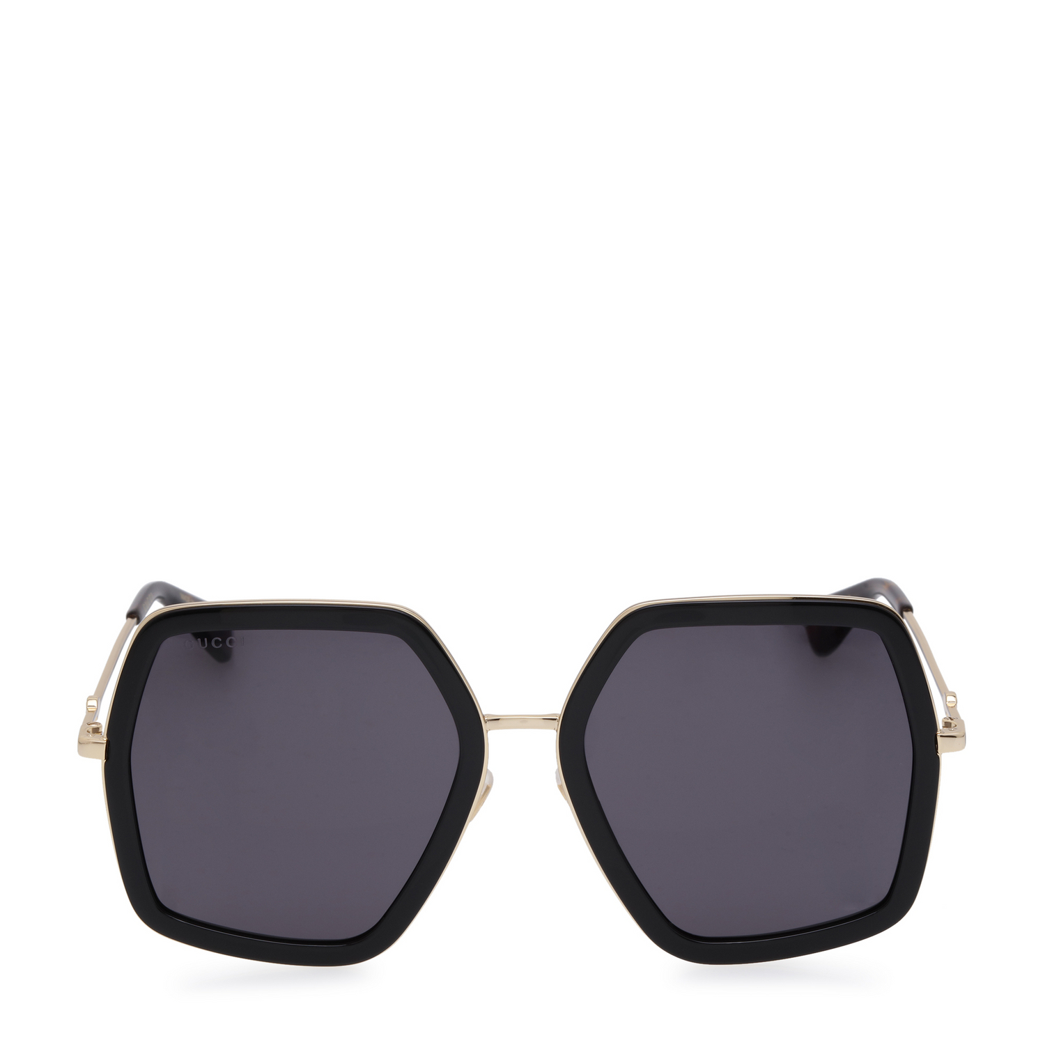 Overzise metal sunglasses